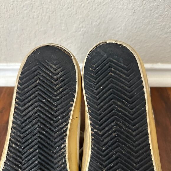 GOLDEN GOOSE Men's Super-Star w Perforated Star White/Taupe Leather/Suede - Picture 14 of 14